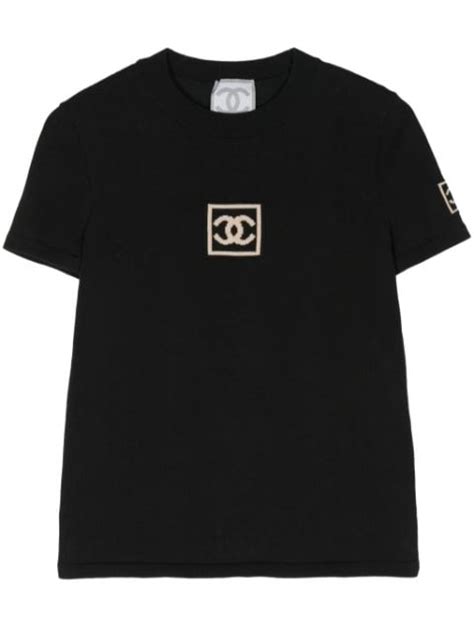 pre-owned chanel t-shirts|pre owned Chanel jackets.